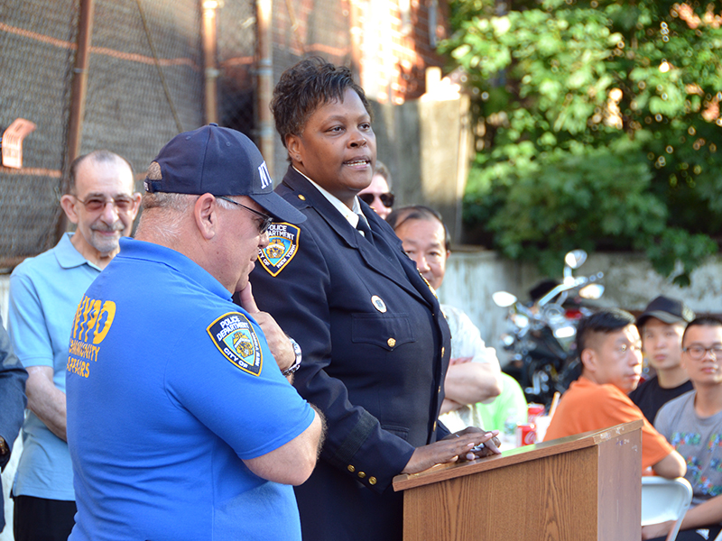 The NYPD 109th Precinct BBQ