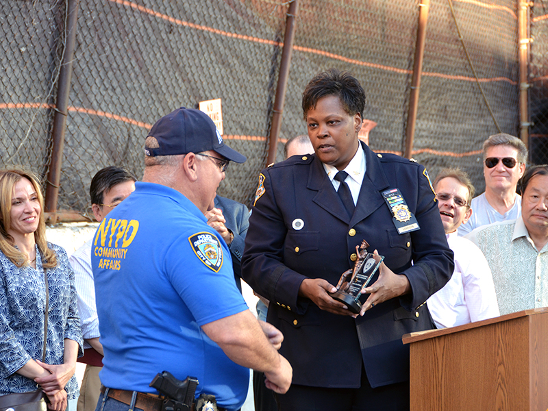 The NYPD 109th Precinct BBQ