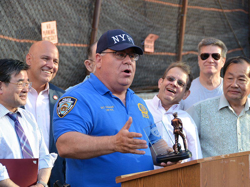 The NYPD 109th Precinct BBQ