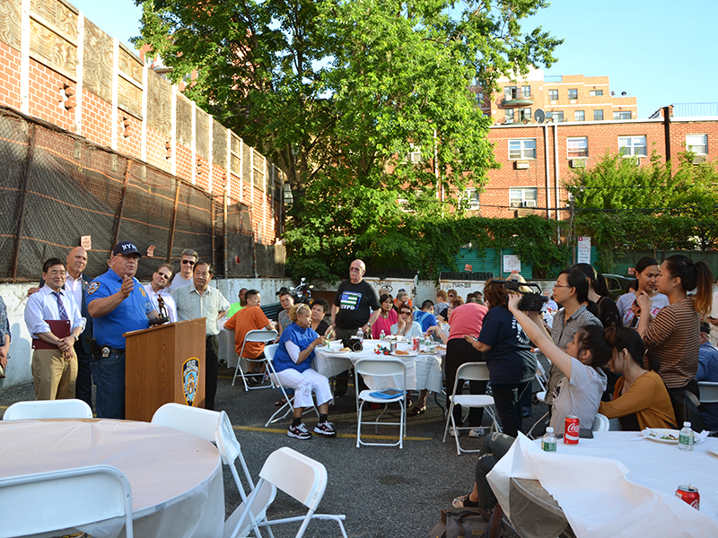 The NYPD 109th Precinct BBQ