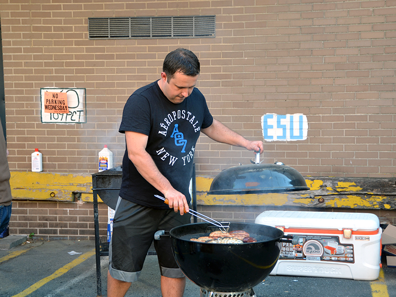 The NYPD 109th Precinct BBQ