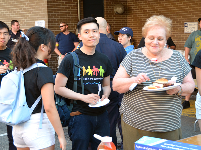 The NYPD 109th Precinct BBQ