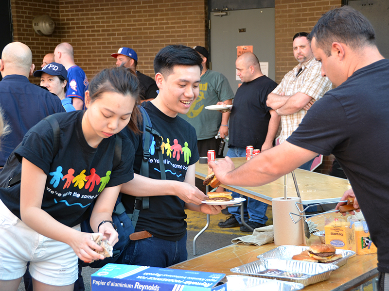 The NYPD 109th Precinct BBQ