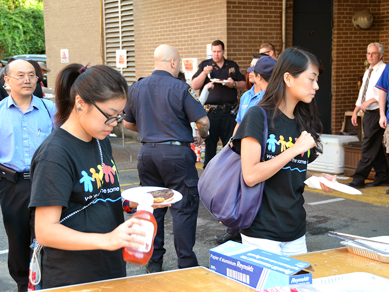 The NYPD 109th Precinct BBQ