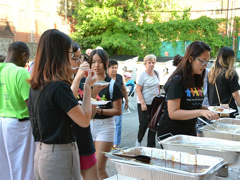 The NYPD 109th Precinct BBQ