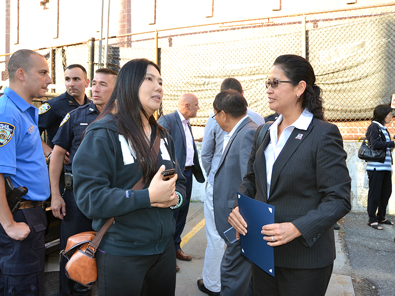 The NYPD 109th Precinct BBQ