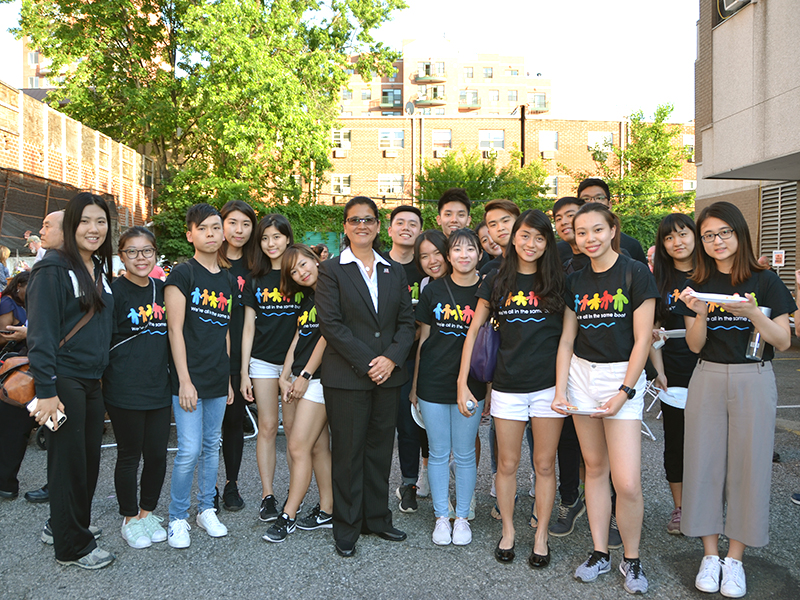 The NYPD 109th Precinct BBQ