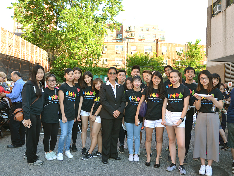 The NYPD 109th Precinct BBQ