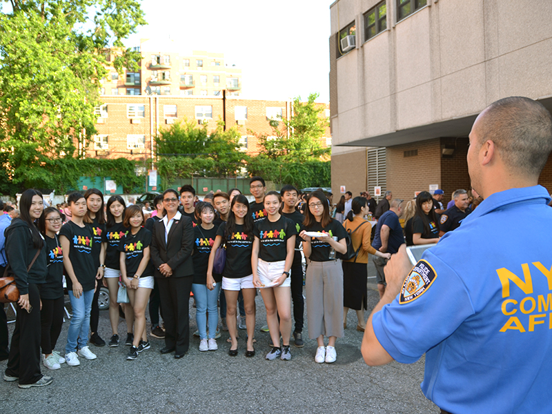 The NYPD 109th Precinct BBQ