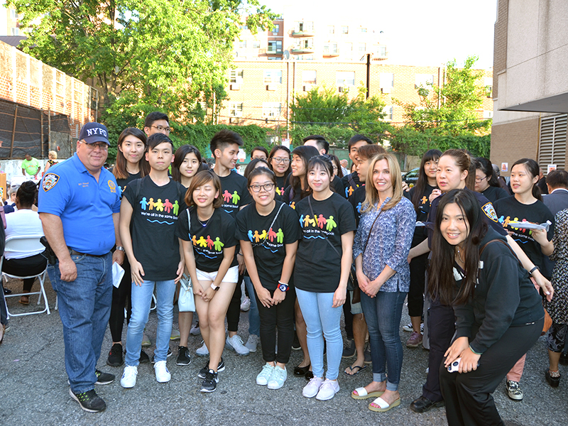 The NYPD 109th Precinct BBQ