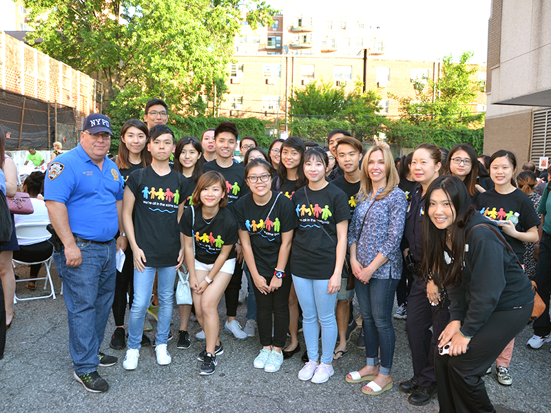 The NYPD 109th Precinct BBQ