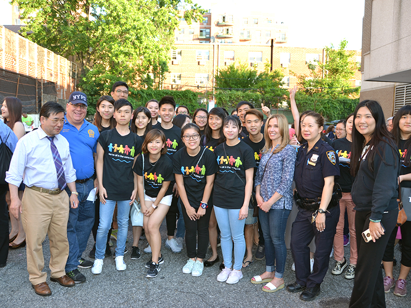 The NYPD 109th Precinct BBQ