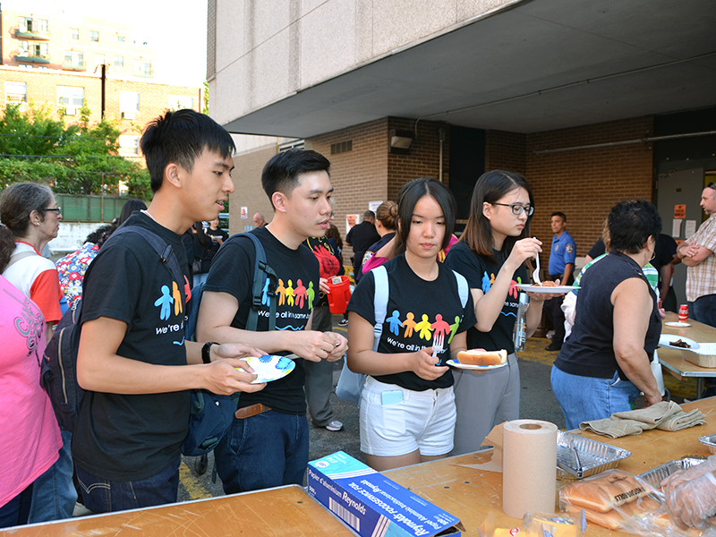 The NYPD 109th Precinct BBQ