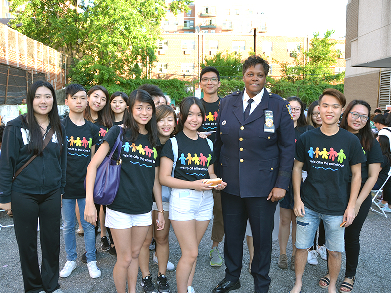 The NYPD 109th Precinct BBQ