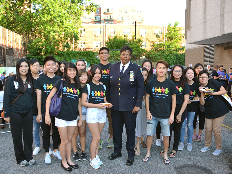 The NYPD 109th Precinct BBQ