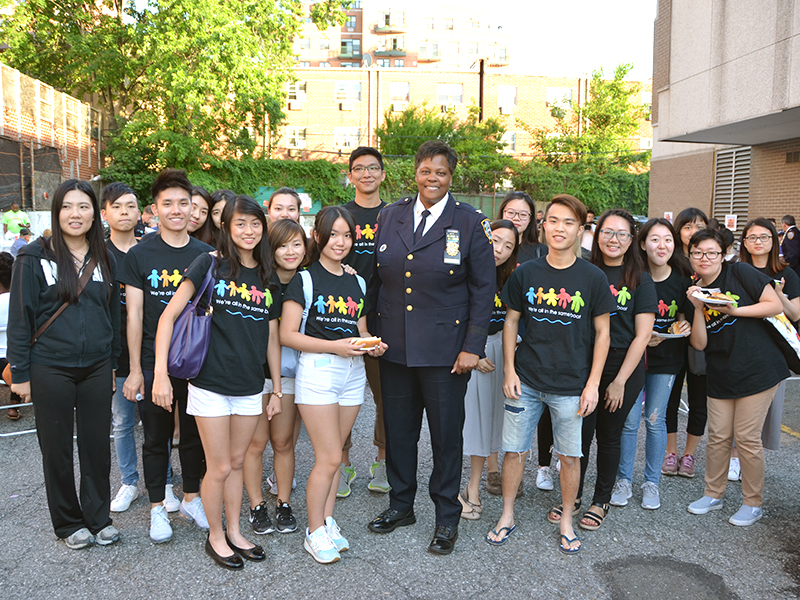 The NYPD 109th Precinct BBQ