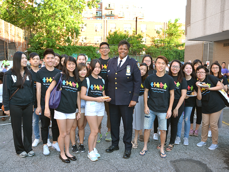 The NYPD 109th Precinct BBQ