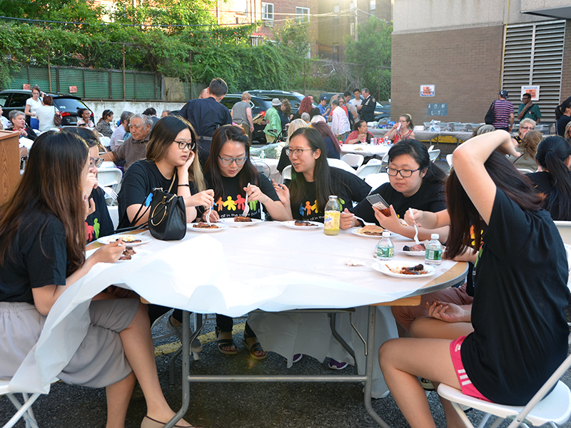 The NYPD 109th Precinct BBQ