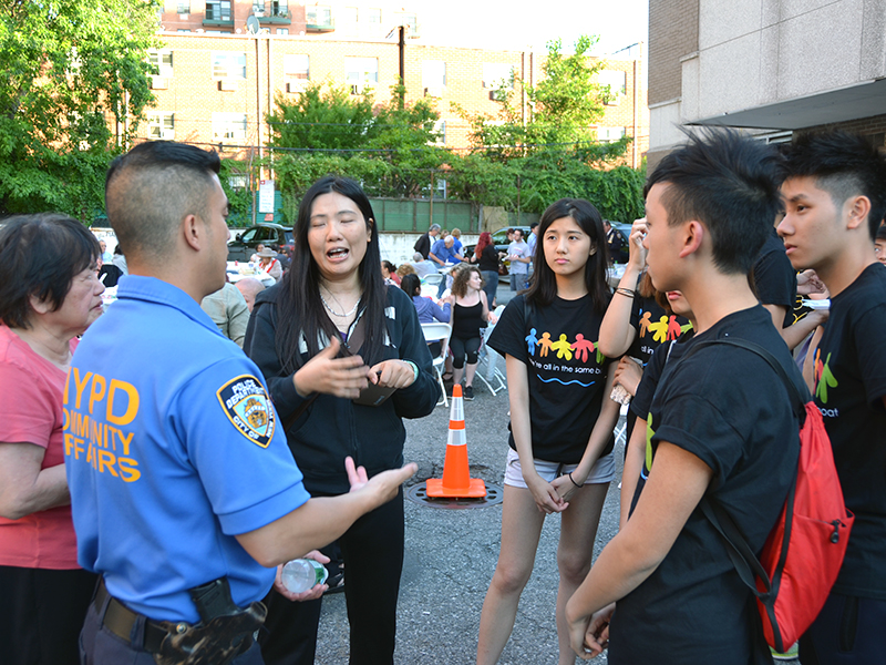 The NYPD 109th Precinct BBQ