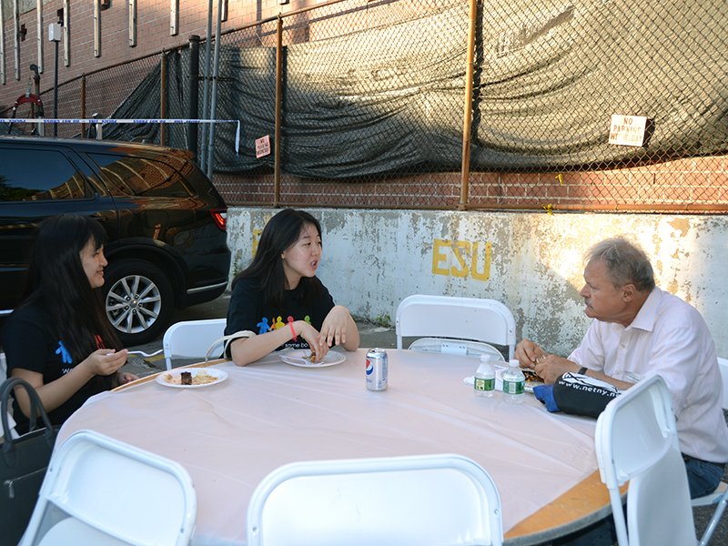 The NYPD 109th Precinct BBQ