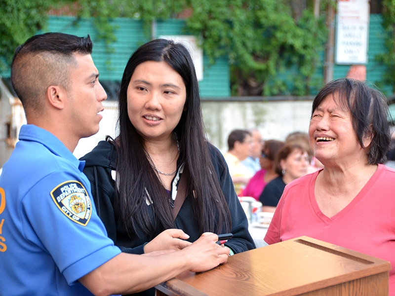 The NYPD 109th Precinct BBQ