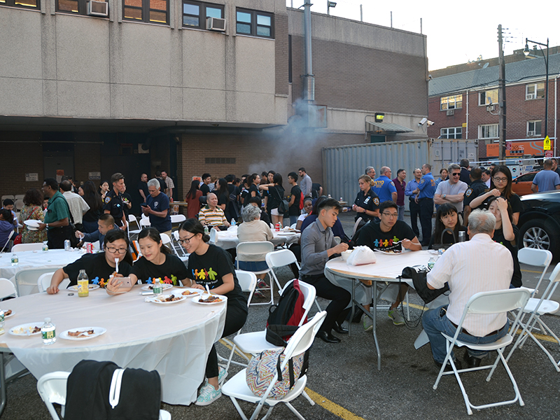 The NYPD 109th Precinct BBQ