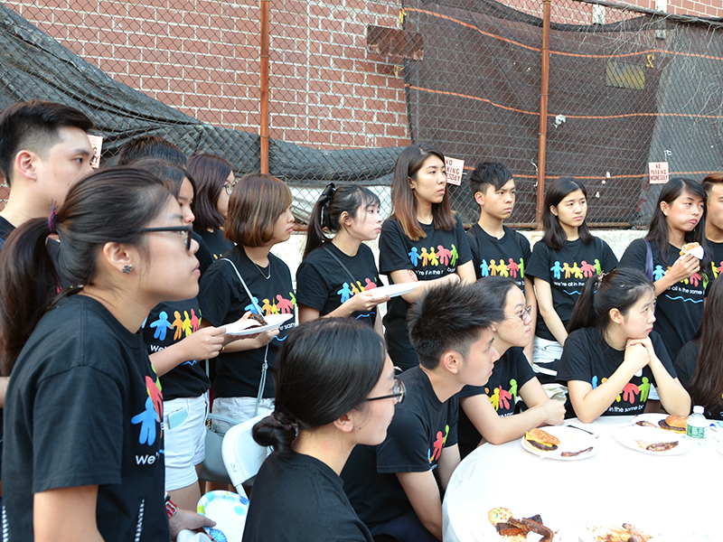 The NYPD 109th Precinct BBQ