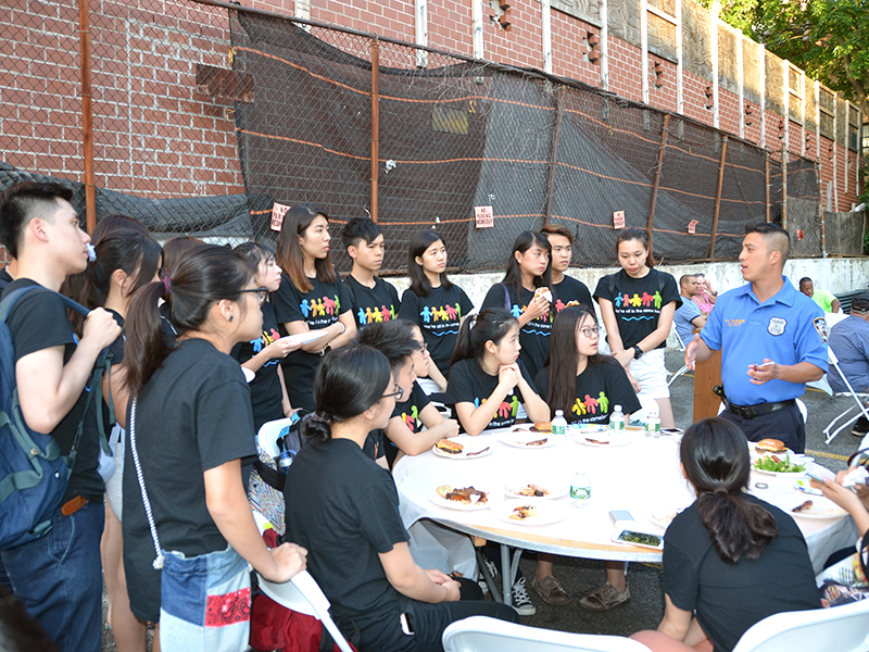 The NYPD 109th Precinct BBQ