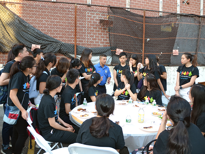 The NYPD 109th Precinct BBQ