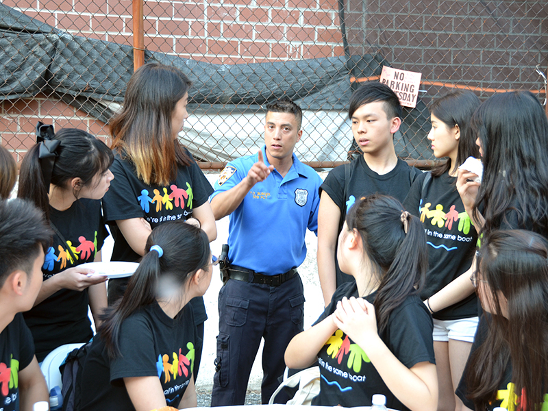 The NYPD 109th Precinct BBQ