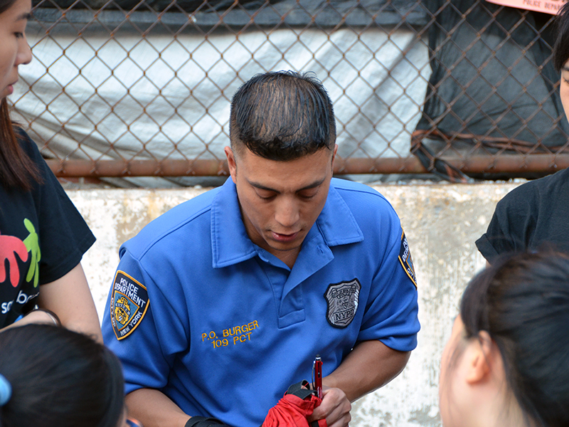 The NYPD 109th Precinct BBQ