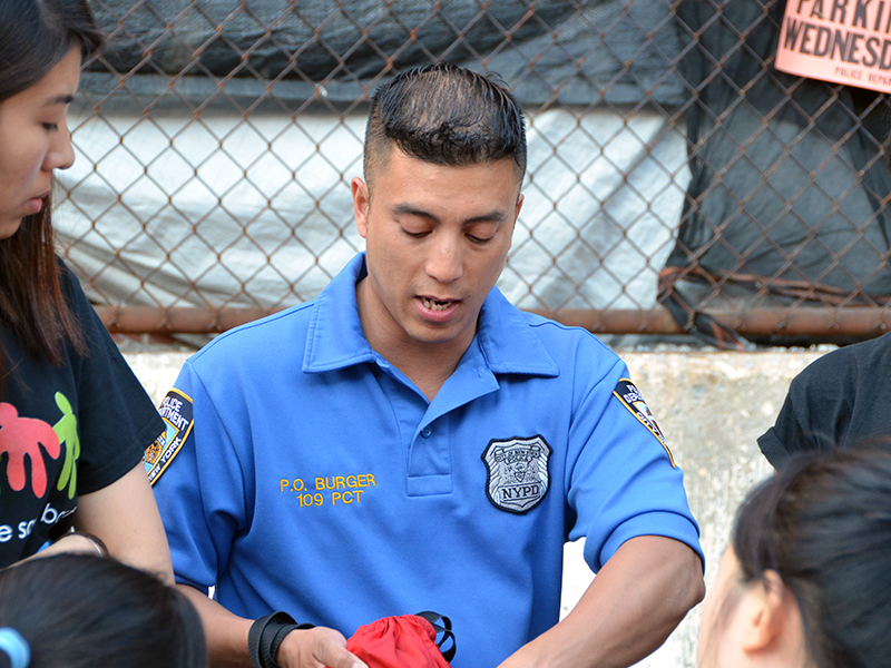 The NYPD 109th Precinct BBQ