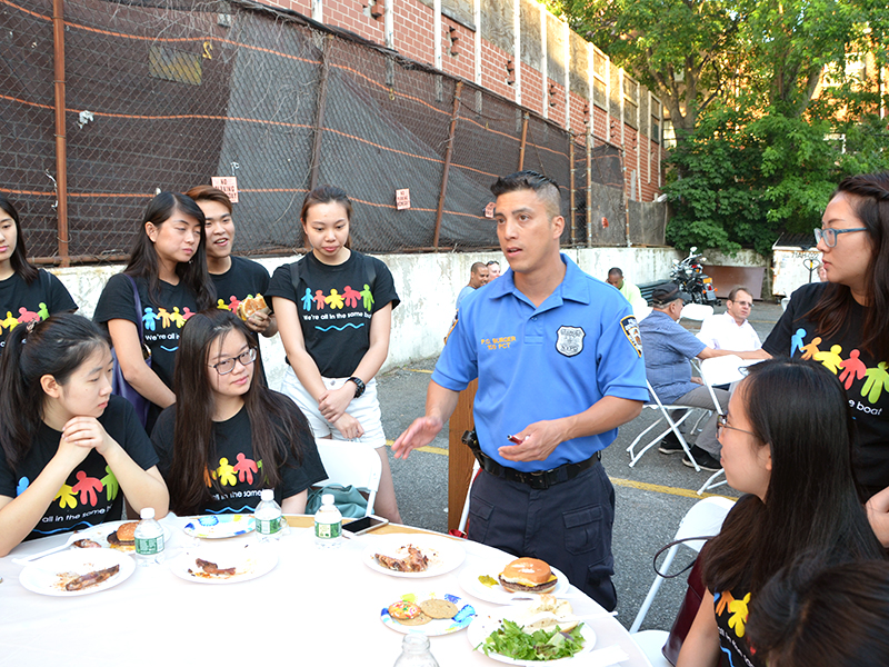 The NYPD 109th Precinct BBQ