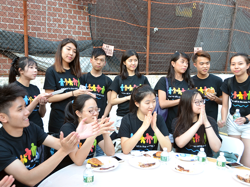 The NYPD 109th Precinct BBQ