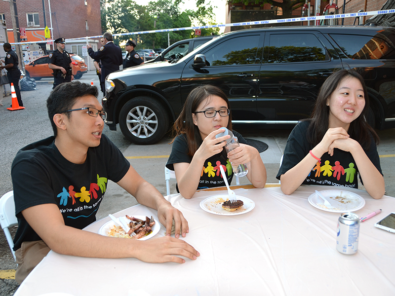 The NYPD 109th Precinct BBQ