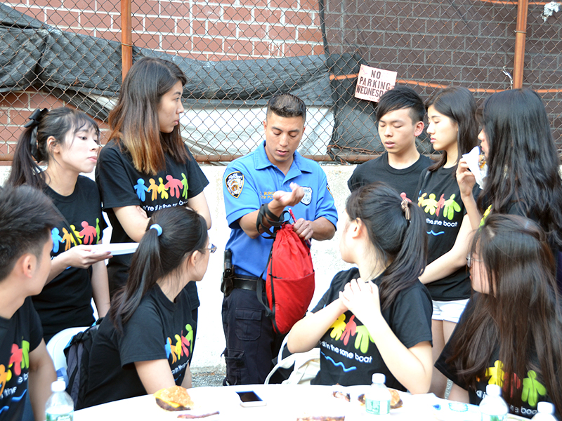 The NYPD 109th Precinct BBQ