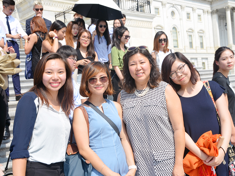 Washington DC and photo-op with US Congresswoman Grace Meng