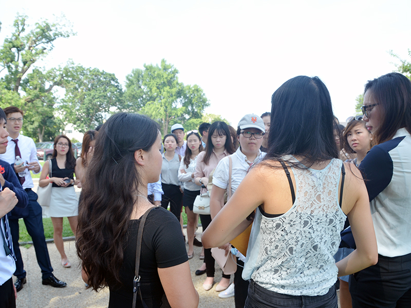 Washington DC and photo-op with US Congresswoman Grace Meng