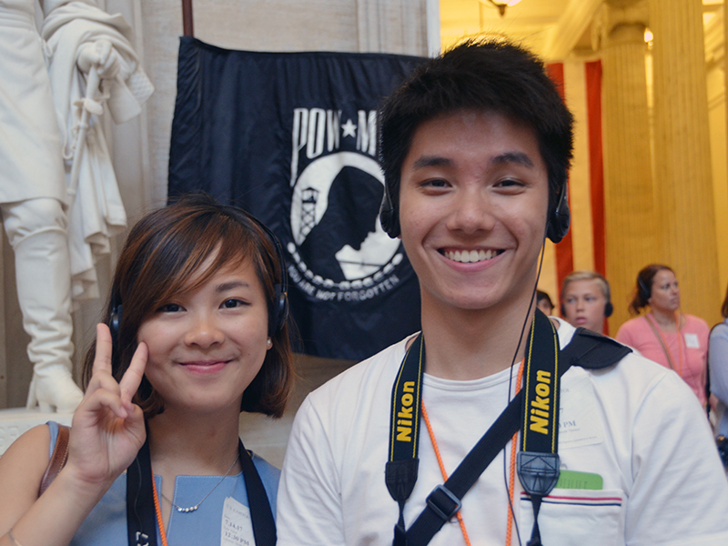 Washington DC and photo-op with US Congresswoman Grace Meng