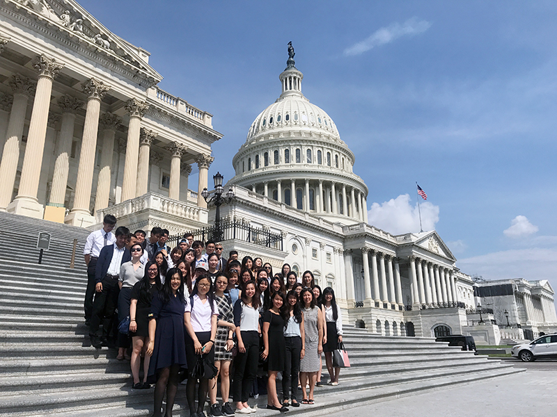 Washington DC and photo-op with US Congresswoman Grace Meng