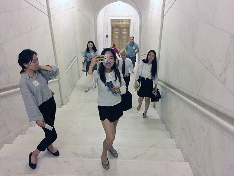 Washington DC and photo-op with US Congresswoman Grace Meng