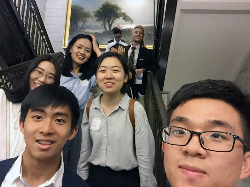 Washington DC and photo-op with US Congresswoman Grace Meng