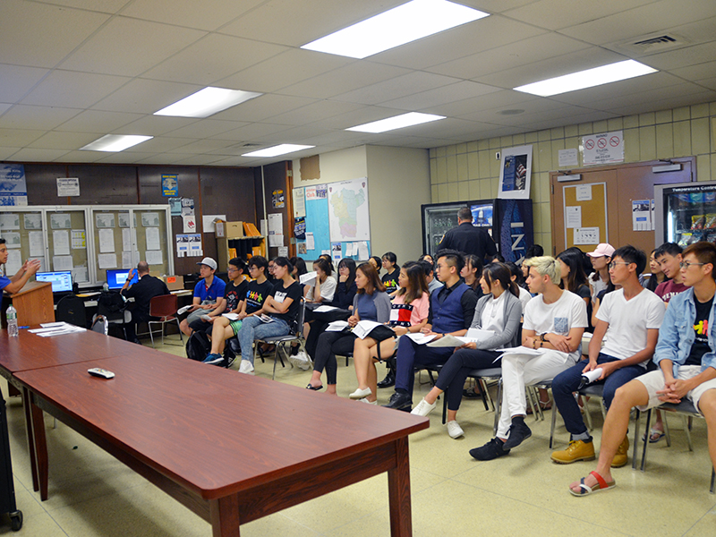 NYPD safety talk