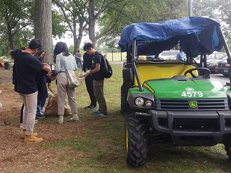 Volunteering at Cunningham Park (Session B)