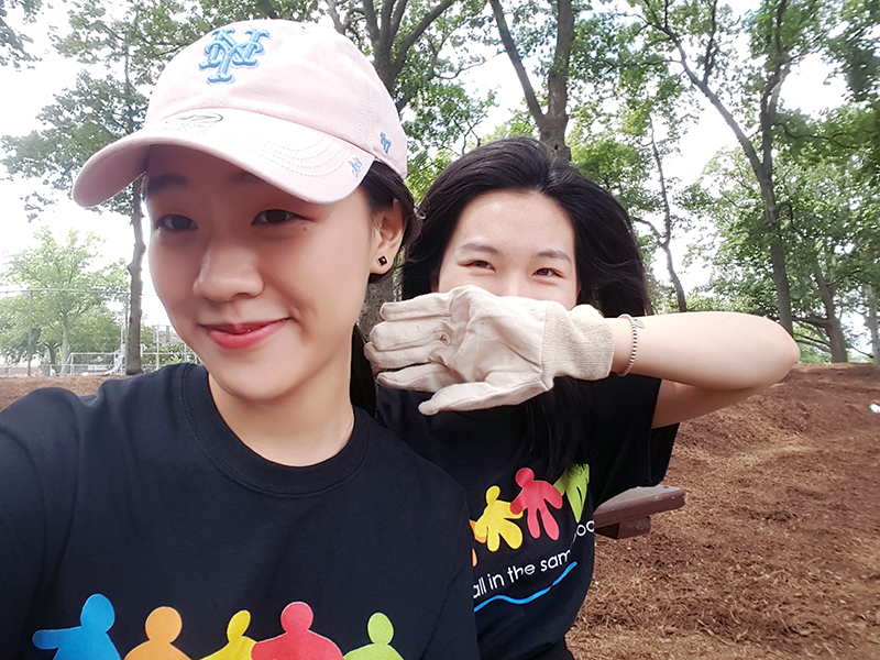 Volunteering at Cunningham Park (Session B)