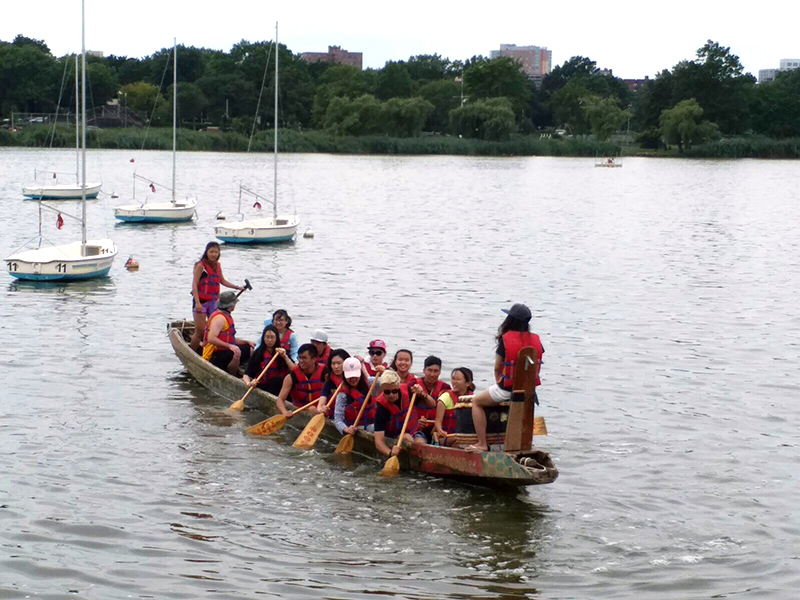 The Hong Kong Dragon Boat Festival in NY