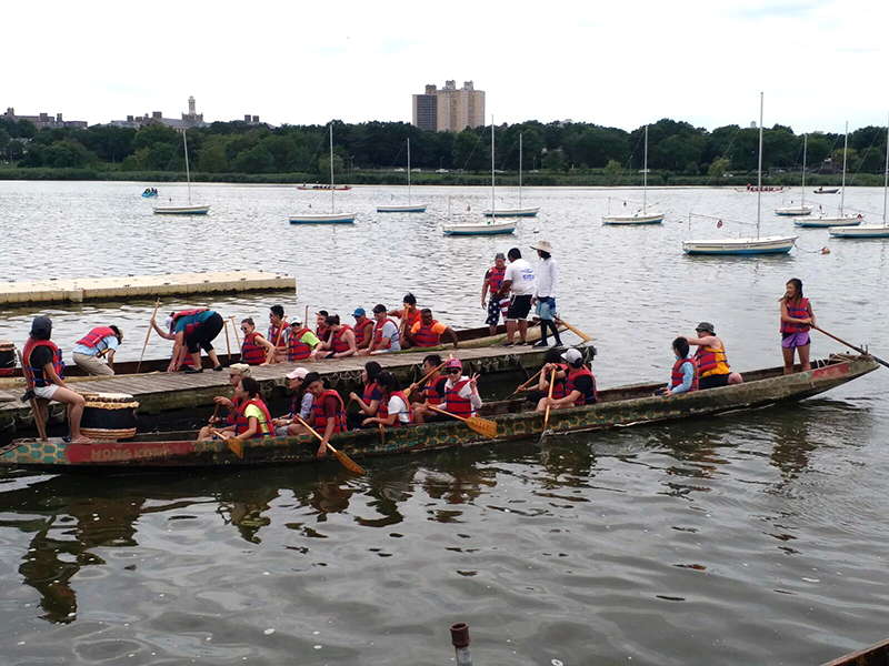 The Hong Kong Dragon Boat Festival in NY