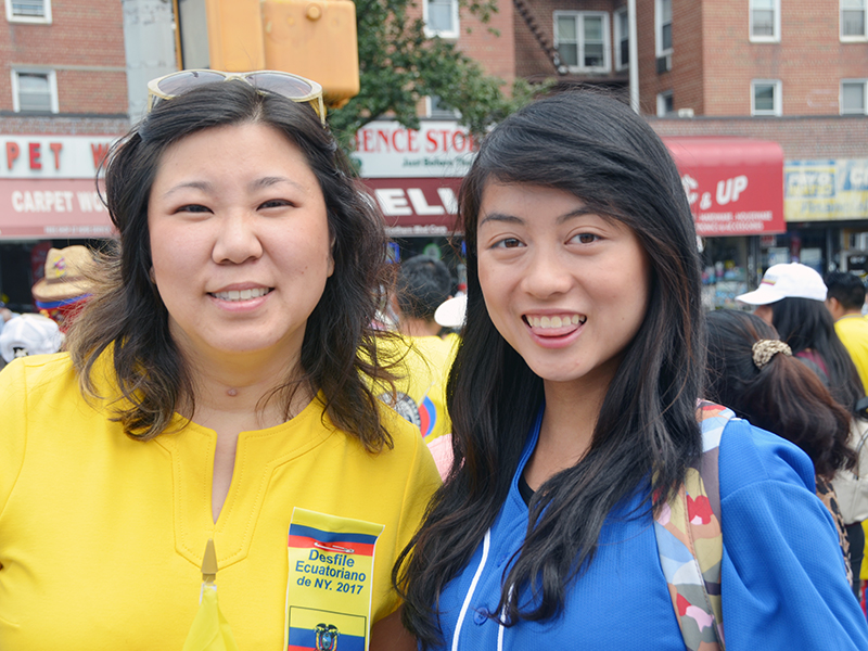 Ecuadorian Independence Day march with NYC Comptroller Stringer