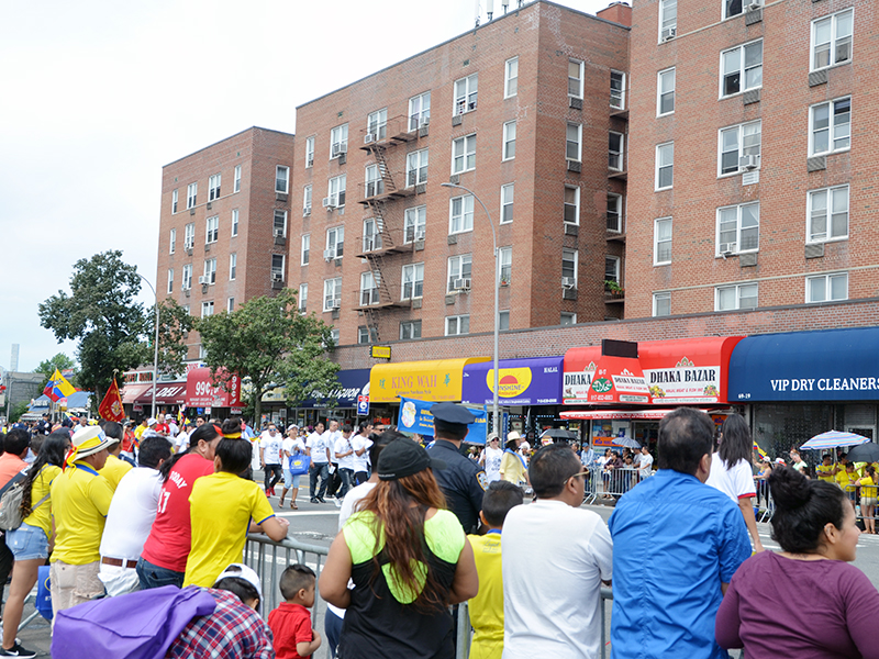 Ecuadorian Independence Day march with NYC Comptroller Stringer