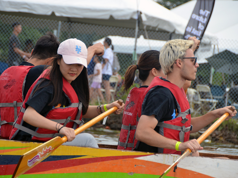 The Hong Kong Dragon Boat Festival in NY